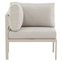 SOFFMODUL VENTURE HOME COPACABANA HÖRN POLYESTER BEIGE 