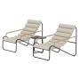 LOUNGESET VENTURE HOME ITHAKA SVART/BEIGE