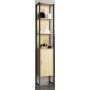 HÖGSKÅP VCM EDINO 33CM EK/SVART