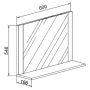 SPEGEL VCM LENDAS VCB10 MINI 60CM EK