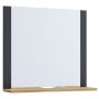 SPEGEL VCM LENDAS VCB10 MINI 60CM ANTRACIT/EK