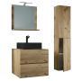 BADRUMSMÖBEL VCM LENDAS BL 60CM HONUNGSEK