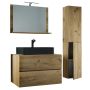 BADRUMSMÖBEL VCM LENDAS BL 80CM SONOMA-EK