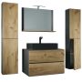 BADRUMSMÖBEL VCM LENDAS BL XL 80CM SONOMA-EK/ ANTRACIT