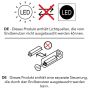 LED-BELYSNING VCM BLINO SILVER