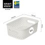 FÖRVARINGSKORG SMARTSTORE ESSENCE S 1,6L VIT