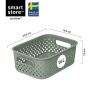FÖRVARINGSKORG SMARTSTORE ESSENCE S 1,6L GRÅGRÖN