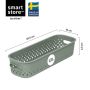 FÖRVARINGSKORG SMARTSTORE ESSENCE SLIM 1,3L GRÅGRÖN