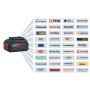 VERKTYGPAKET BOSCH PROFESSIONAL 18V 4X5,0AH  