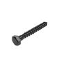 FRANSK TRÄSKRUV BLACKLINE HCP 6X40MM 25ST/FRP