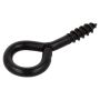 SKRUVÖGLA BLACKLINE 4X25X12MM SVART 6ST/FRP