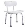 DUSCHSTOL BEMETA HELP RYGGSTÖD JUSTERBAR 