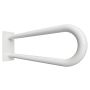 STÖDHANDTAG BEMETA HELP U-FORM 600MM TÄCKLOCK VIT 