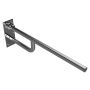 STÖDHANDTAG BEMETA HELP VIKBAR 760MM STÅL POLERAD