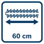 HÄCKSAX BOSCH PROFESSIONAL GHE 18V-60 II 18V UTAN BATTERI 