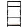 LAGERHYLLA REGALUX 4 PLAN 180X90X40CM 175KG SVART