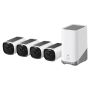 ÖVERVAKNINGSKAMERA EUFY EUFYCAM E40 + HOMEBASE S380 4X KAMERA 