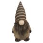 TOMTE RUND BRUN 17CM