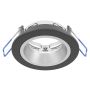 SPOTLIGHT EGLO YEBRA INFÄLLD LED 4.8W IP44 DIMBAR SVART