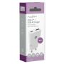 VÄGGLADDARE NEDIS 20W USB/USB-C VIT