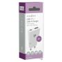 VÄGGLADDARE NEDIS 30W USB/USB-C VIT