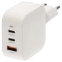 VÄGGLADDARE NEDIS 70W USB-A, 2XUSB-C