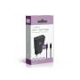 VÄGGLADDARE NEDIS MED USB-C KABEL 1,5M 30W USB/USB-C SVART