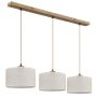 PENDELLAMPA GLOBO JULE E27 3L BEIGE