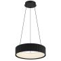 PENDELLAMPA GLOBO KEMP LED SVART
