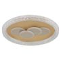 PLAFOND GLOBO LORAIN LED Ø49,5CM VIT/GULD
