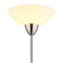 GOLVLAMPA GLOBO LIMA E27 NICKEL/OPAL