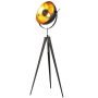 GOLVLAMPA GLOBO BOWY E27 SVART 