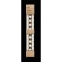 JULPAPPER 70CMX3M BRUN/CREME 3-PACK