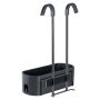 DUSCHKORG WENKO GAROS 13X40X29CM SVART