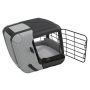 HUNDBUR 4PETS CAREE 46,5X47,2X57CM GRÅ