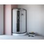 DUSCHKABIN CAMARUGE RUND 90X90X215CM