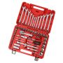 HYLSNYCKELSATS ALPHA TOOLS 1/4'' & 1/2'' 60 DELAR