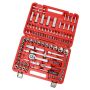 HYLSNYCKELSATS ALPHA TOOLS 1/4'' & 1/2'' 108 DELAR