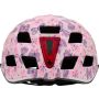 CYKELHJÄLM URBAN LED BARN 48-54CM S ROSA/FJÄRILAR