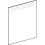 SPEGEL IFÖ OPTION 60 CM MED LED-BELYSNING