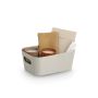 FÖRVARINGSLÅDA ZELLER 26X18CM BEIGE