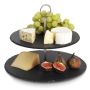 SERVERINGSFAT ZELLER ETAGE 30X30X23CM SVART