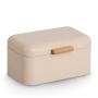 BRÖDLÅDA ZELLER METALL/BAMBU BEIGE