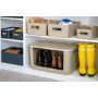 FÖRVARINGSLÅDA SMARTSTORE MED LOCK MOSS 55L