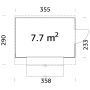 KIOSK PALMAKO KIRA 7,7M² 
