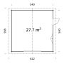 GARAGE PALMAKO ROGER KIT 27,7M² 