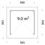 PAVILJONG PALMAKO BETTY  9M²