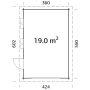 GARAGE PALMAKO RASMUS KIT 19M²