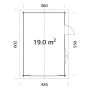 GARAGE PALMAKO ROGER UTAN PORT 19M² 