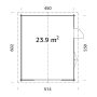 GARAGE PALMAKO ROGER KIT 23,9M² 